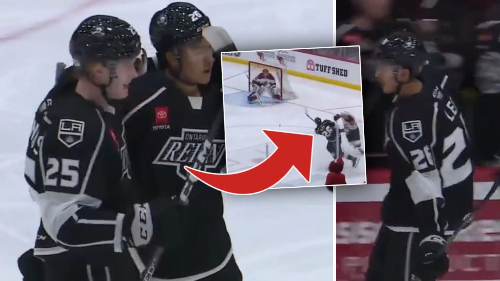 Första AHLmålet för Andre Lee